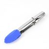 1Pcs Silicone Grilling Tong Stainless